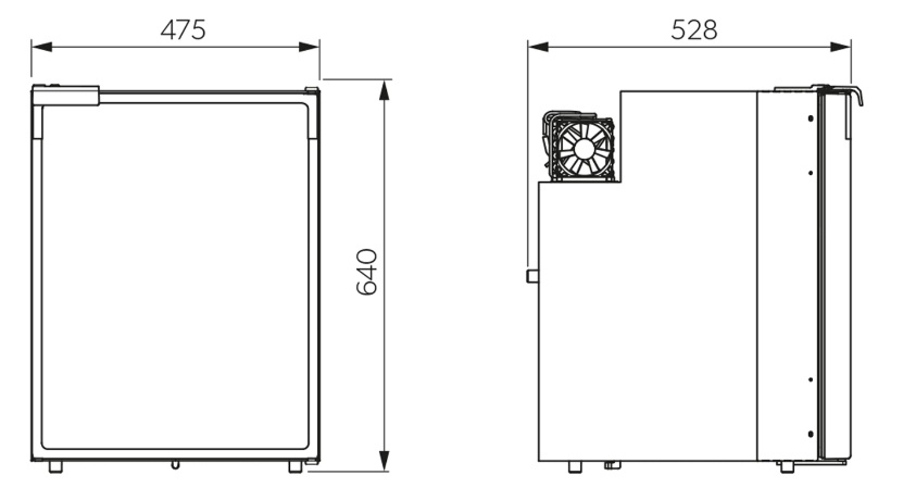 Kühlschrank DOMETIC - CRE 80