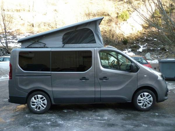Toit relevable REIMO EASY FIT Renault Trafic X82 2015 châssis court