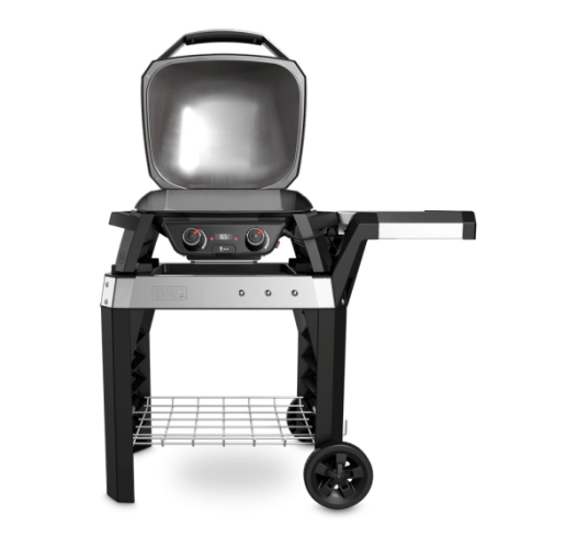 Barbecue WEBER PULSE 2000 avec chariot et table d'appoint