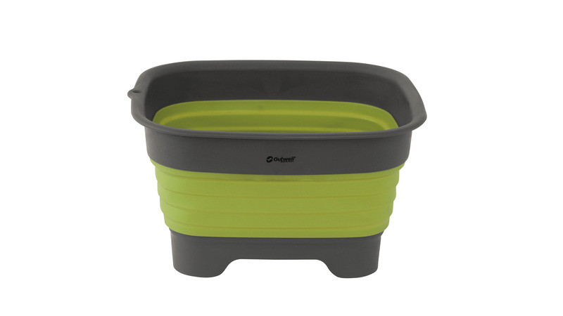OUTWELL folding bucket with drain green