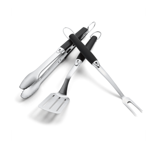 WEBER Set of 3 Premium stainless steel utensils