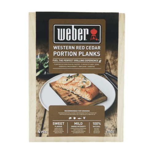 WEBER Western red cedar Portion Planks