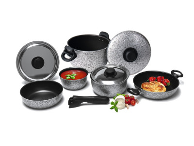 Set of pots and pans 9 pieces