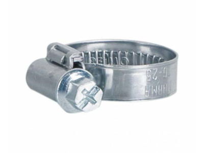 Stainless steel clamp 10-16mm, 5 units