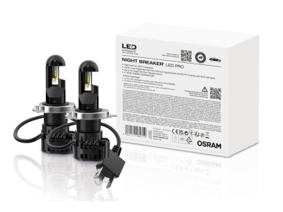 Bombillas OSRAM Night Breaker LED H4 PRO 6000K homologadas