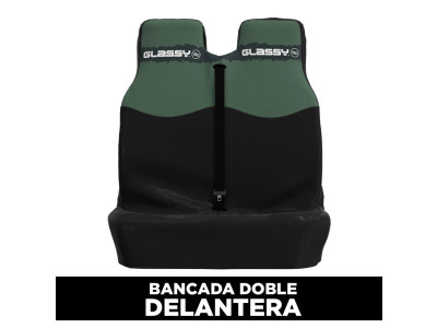 GLASSY Army Front double seat cover