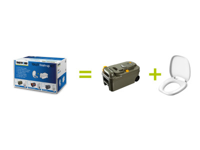 Kit para renovar el WC fijo químico de cassette THETFORD FreshUp C200