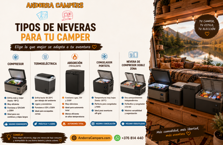 Tipos nevera