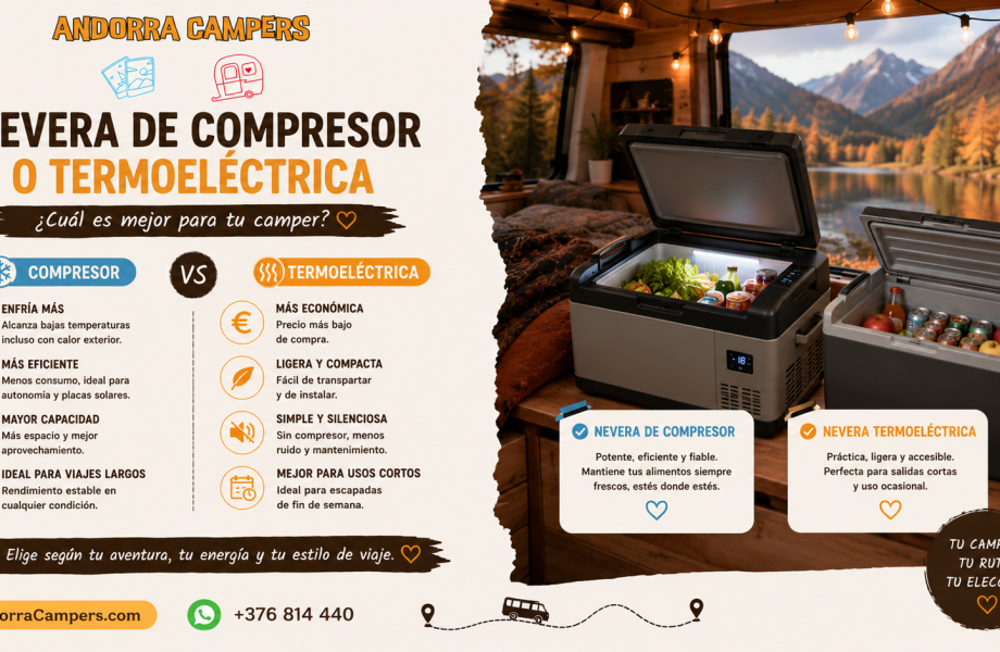 nevera compresor vs termoelectrica