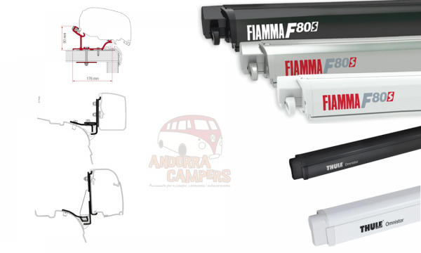 Markisen & Adapter VW T4 1996-2004