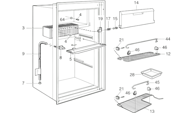 Kühlschrank Ersatzteile