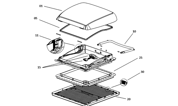 Spare parts Skylight