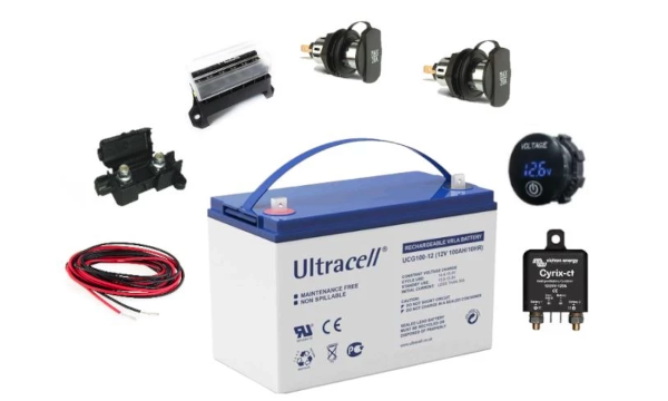 Kit Auxiliary battery Litio / Gel / AGM