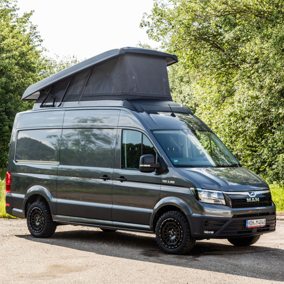 Pop-top roof SCA 390 CRAFTER/TGE L2/H2 Andorra Campers Online Shop