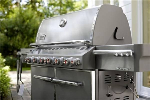 Gas Barbacoa Weber Summit S-670 GBS Acero Inoxidable