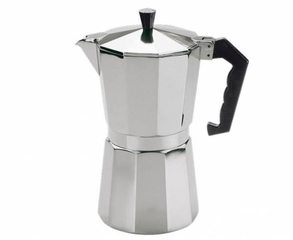Cafetera italiana CAMP4 para 6 tazas - CAMPING / Utensilios de cocina |  Andorra Campers. Accesorios para camper, caravanas y autocaravanas
