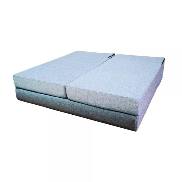 Matelas Pliable Épais Pour Camping-Car Fiat Ducato, Citroën Jumper, Peugeot Boxer (2002-2023) - 160x74x8 Cm - Housse Amovible
