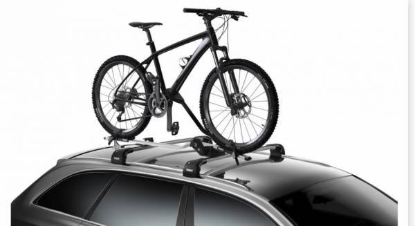 Portabicicletas THULE ProRide 598 - EQUIPAMIENTO EXTERIOR / Portabicicletas  y accesorios / Techo | Andorra Campers. Accesorios para camper, caravanas y  autocaravanas