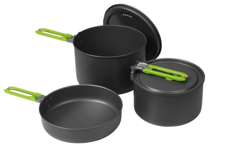 Kit De Casseroles Camping 14 Pièces En Aluminium Pour Cuisine Outdoor