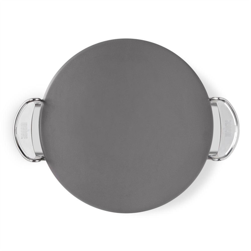 WEBER CRAFTED Gourmet BBQ System Enameled Pizza Stone Barbecues