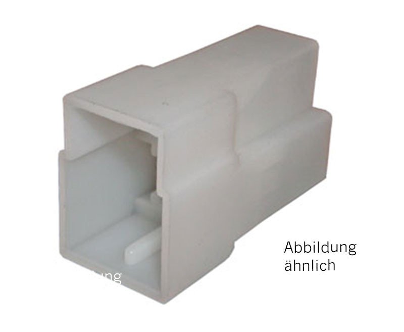 Car flat plug Housing up to 6,3mm Electrics / Adapter, Cables and