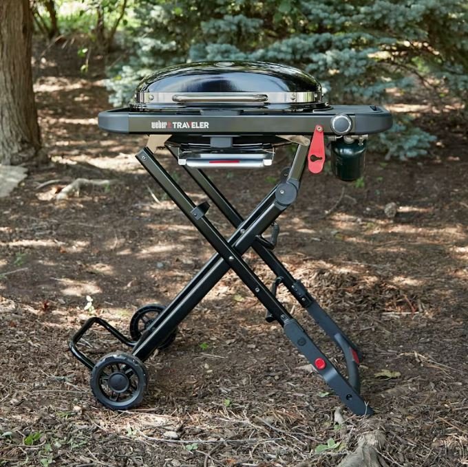 Weber Traveler® Compact Portable Gas Grill - Andorra Campers