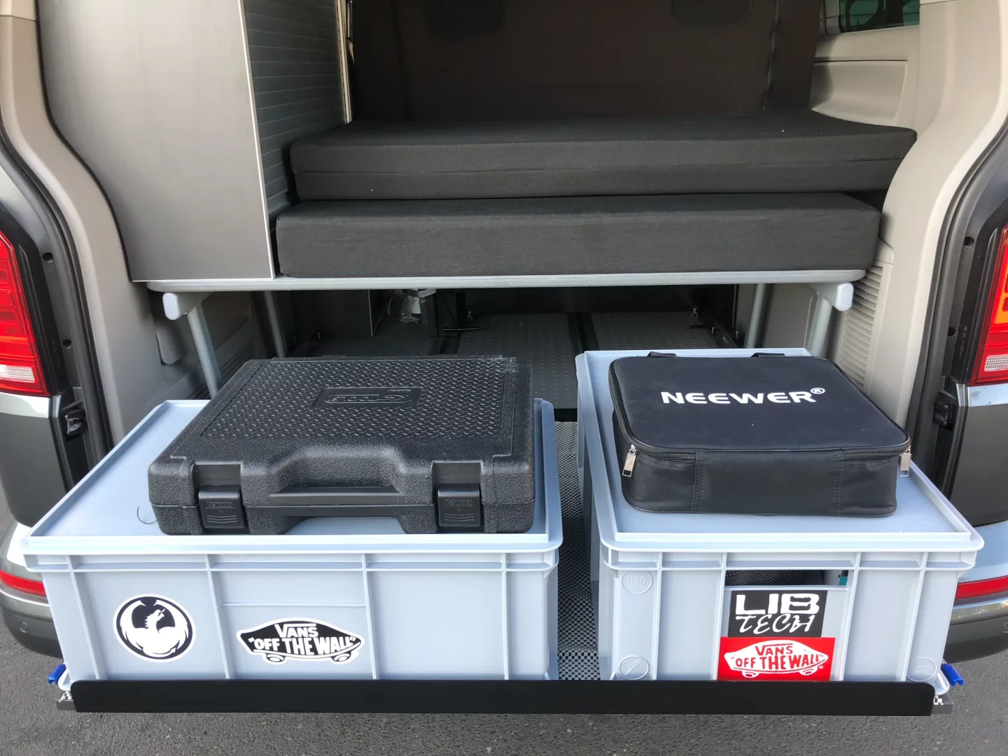 Sac De Rangement UtilitywallBOXX Pour VW T5/T6/T6.1 - Poches Et Filets Pour Organiser L'Espace Passager