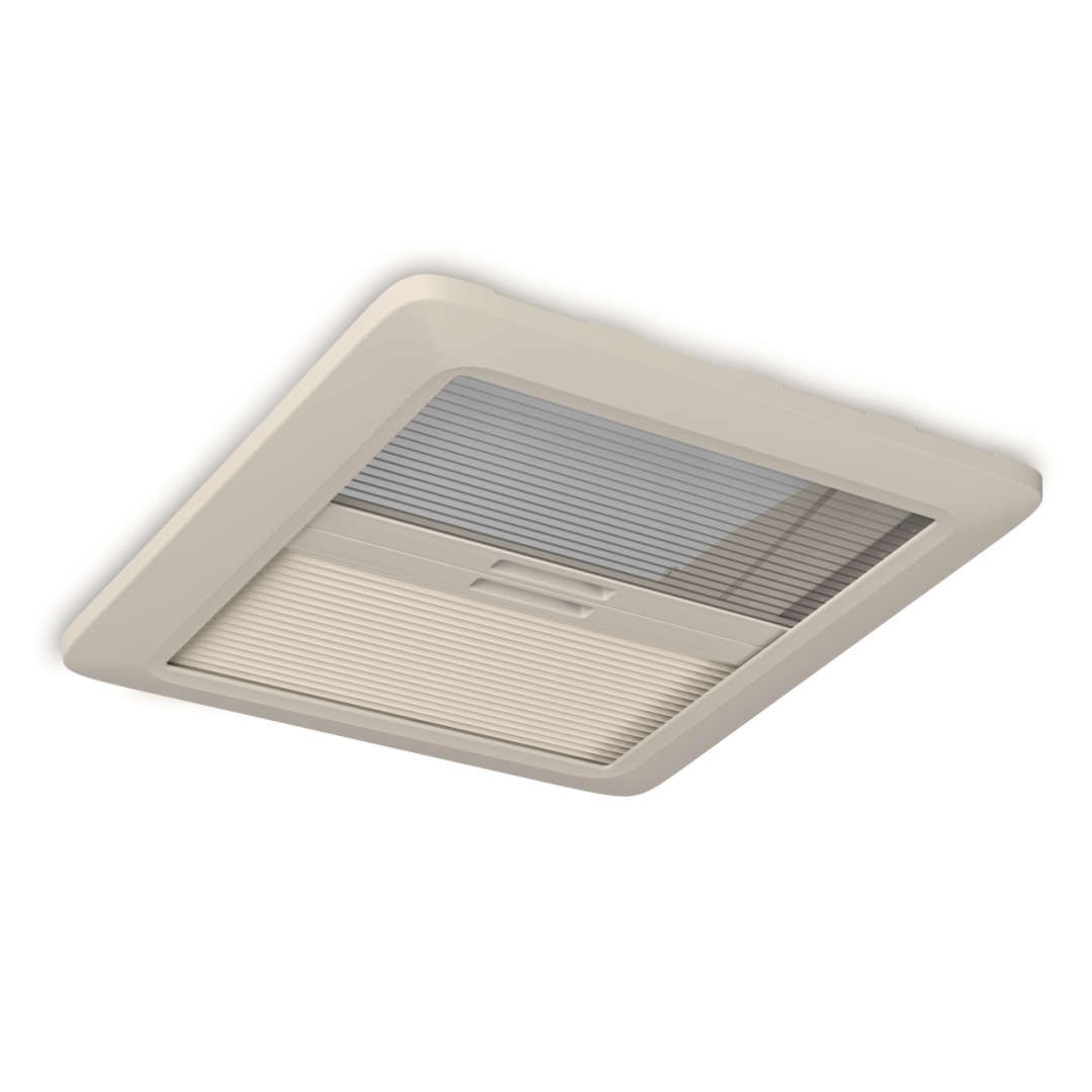 Dometic Mini Lucernario 40x40 Cm - Bianco, Per Camper E Van, Apertura In 3 Posizioni - Foto 5