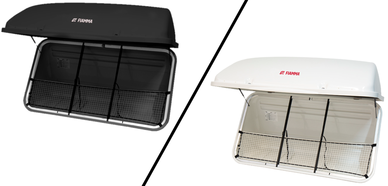 Towbar cargo box - FIAMMA Ultra Box 500l - Andorra Campers Online Shop