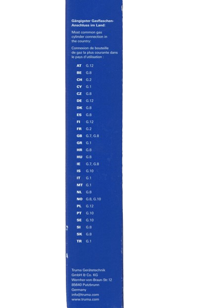 Tuyau de gaz TRUMA G2 45cm