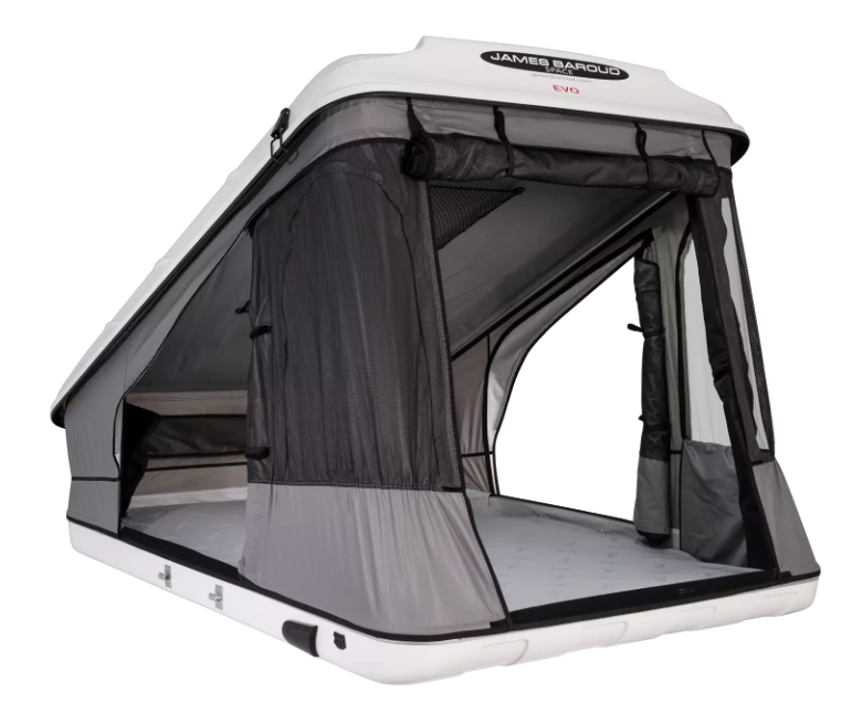JAMES BAROUD Space XL weißes Dachzelt