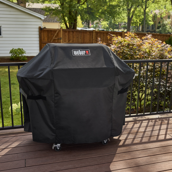 Weber Spirit E-425 barbecue + WEBER Gourmet BBQ System griddle