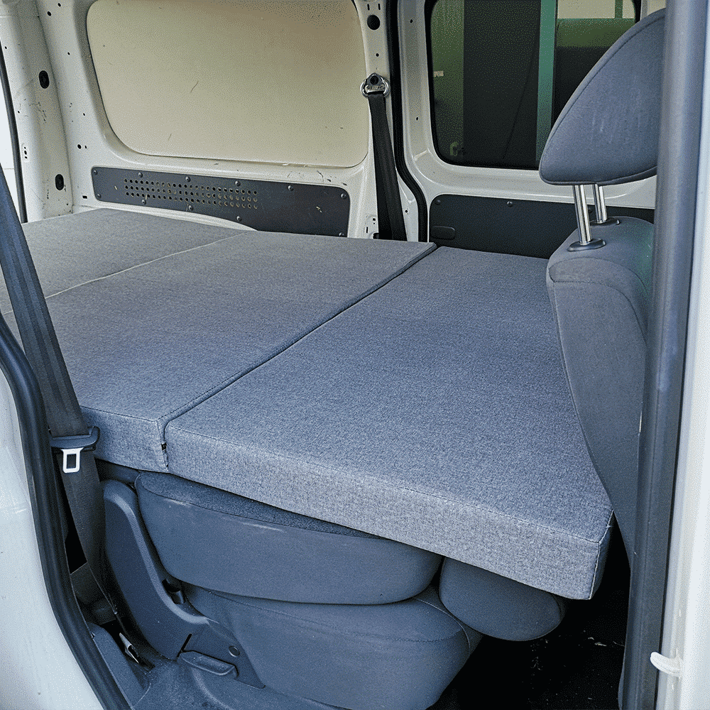 Matélas pliable Visco pour Mini Camper (Berlingo/ Rifter/ Partner/ Kangoo/ Caddy/ Doblo)