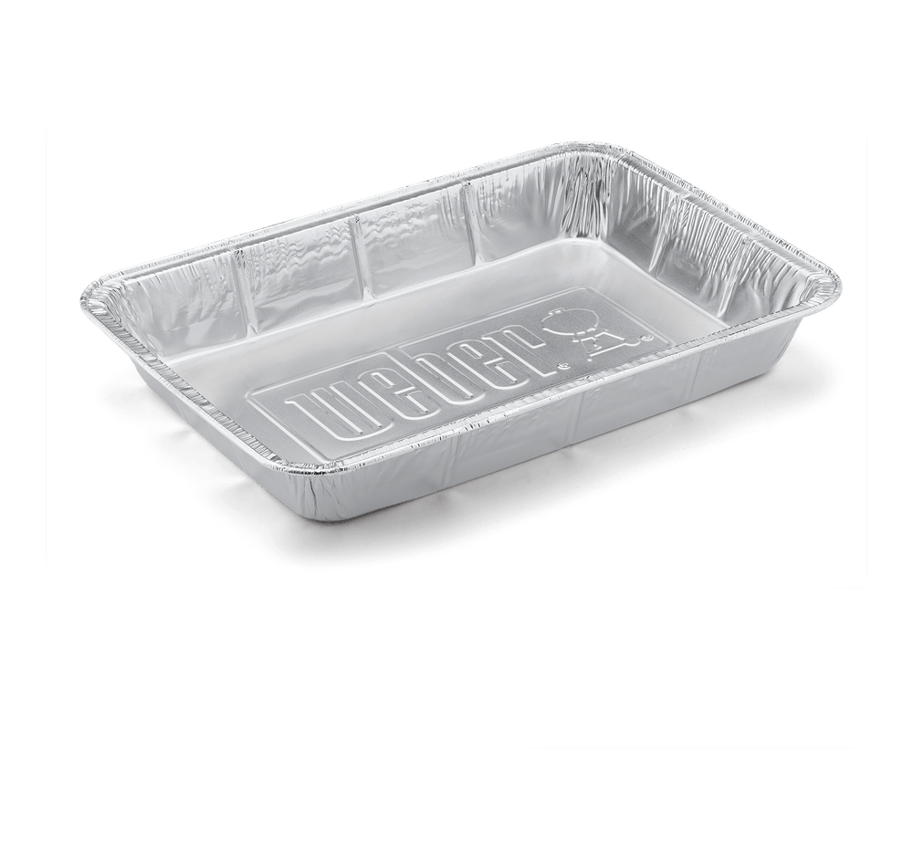 WEBER large aluminum tray 10 pieces