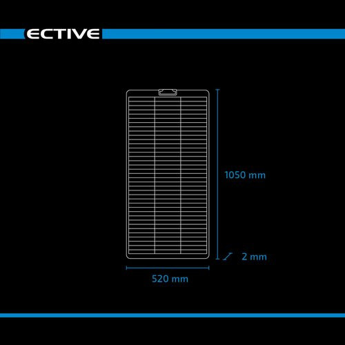 ECTIVE SSP 100W semi-flexible + VICTRON MPPT regulator
