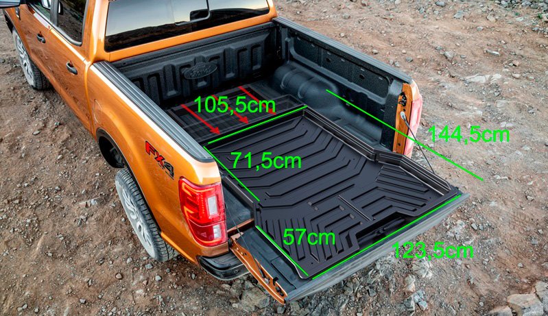 Safata de càrrega lliscant per a pick-up