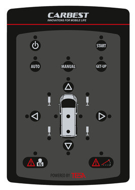 CARBEST AutoLift 4 lifting jacks 5000 kg