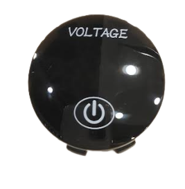 Voltmeter mit blauem LED, 5-48V mit Gewinde