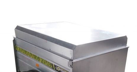 Metal cover for cargo trailer COMANCHE series 150