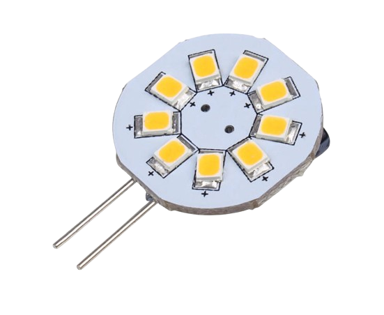 Carbest LED G4 Leuchtmittel, 1,5W, 120 Lumen, 9 warmweiße SMD