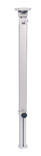 Klapptischfuß Silber Höhe 555 - 765 mm Gelenk oben