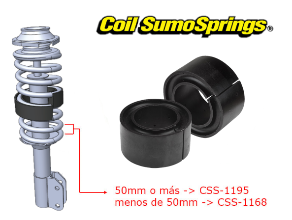 Front Coil Sumosprings for spring Ducato / VW T5