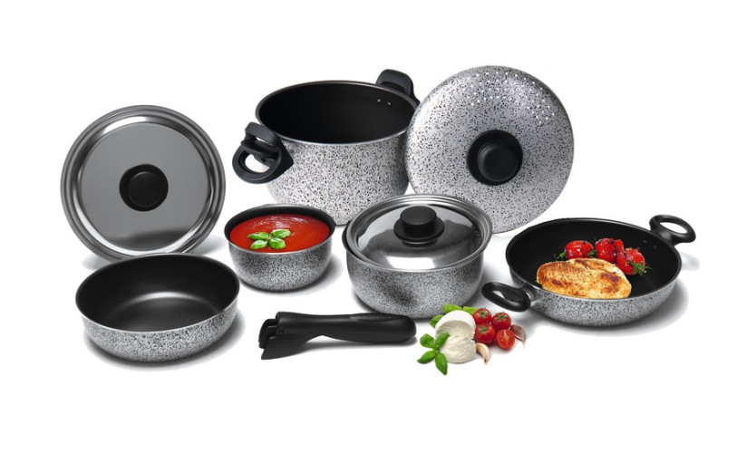 Set of pots and pans 9 pieces