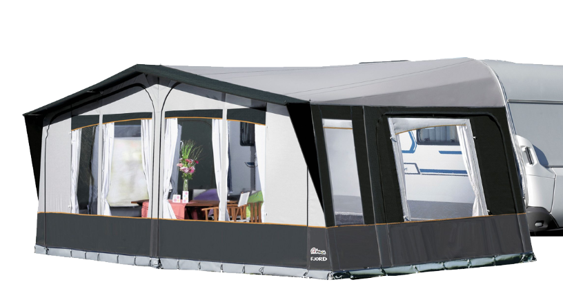 Caravan awning INACA Fjord 300 coal