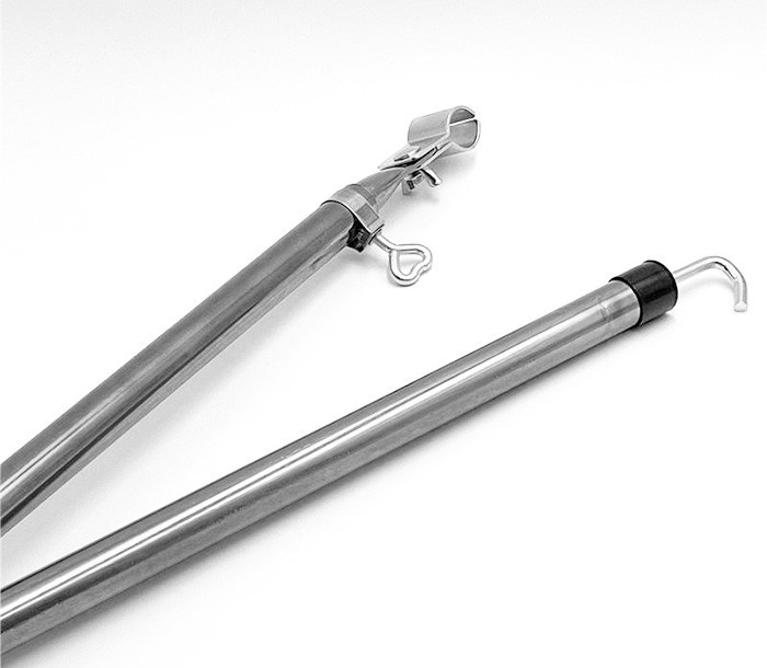 Renfort de la caravane jusqu’àu frontal de l’auvent