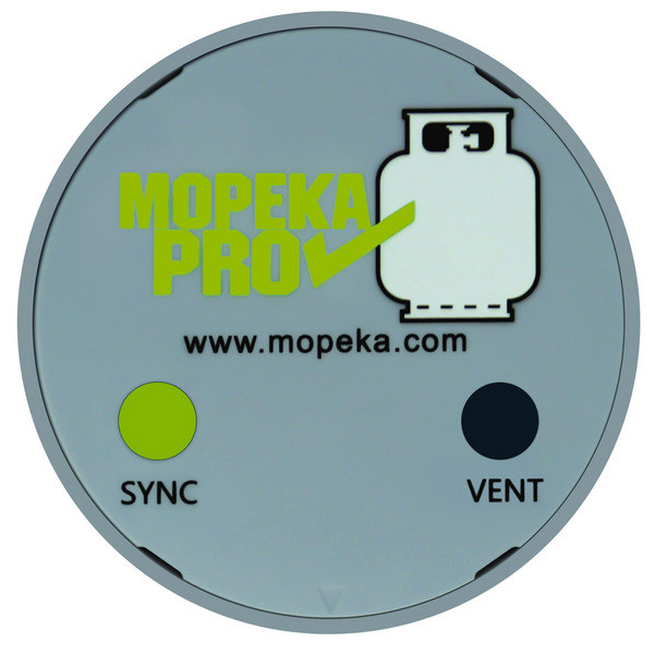 MOPEKA PRO Füllstandsanzeige über Bluetooth mit Magnet für Stahlgasflaschen