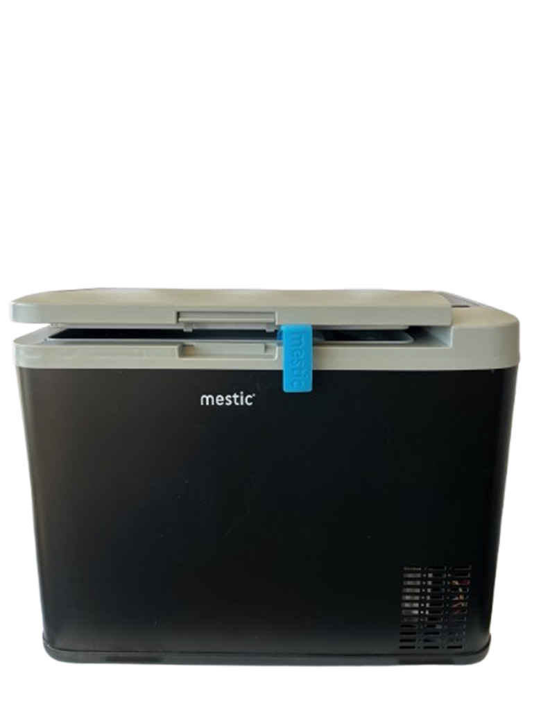 Portable cooler vent clamp