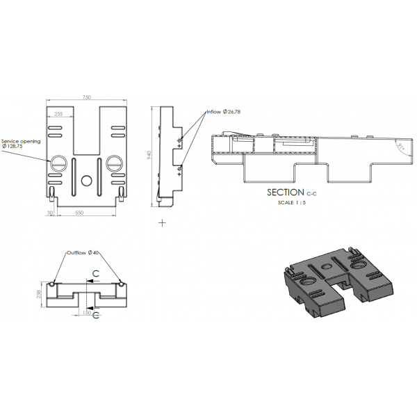 75L tank for Ducato since 2006