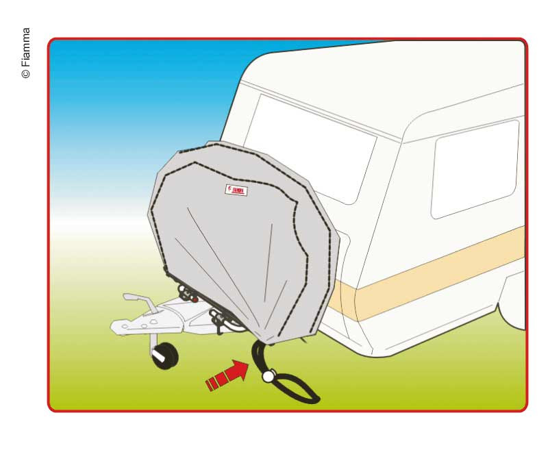 FIAMMA Bike Cover Caravan para 2 bicicletas