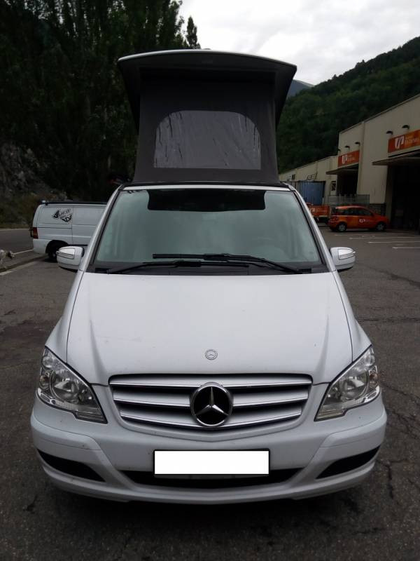 Toit relevable REIMO pour Mercedes Vito/Viano W639 châssis court